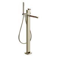 Смеситель для ванны Gessi Jacqueline 77028 напольный однорычажный с ручным душем схема 8