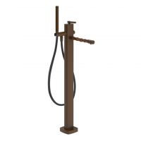 Смеситель для ванны Gessi Jacqueline 77028 напольный однорычажный с ручным душем схема 12