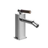Смеситель для биде Gessi Jacqueline 77207 с донным клапаном и вентилем под дерево схема 1