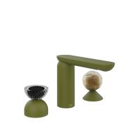 Смеситель для раковины Gessi Perle 74748 без донного клапана с вентилем-полусферой из муранского стекла Balloton и вентилем-сферой из муранского стекла Battuto схема 13 Смеситель для раковины Gessi Perle 74748 без донного клапана с вентилем-полусферой из муранского стекла Balloton и вентилем-сферой из муранского стекла Battuto схема 13