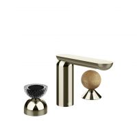 Смеситель для раковины Gessi Perle 74738 без донного клапана с вентилем-полусферой из муранского стекла Balloton и вентилем-сферой из камня Onyx Cola схема 14 Смеситель для раковины Gessi Perle 74738 без донного клапана с вентилем-полусферой из муранского стекла Balloton и вентилем-сферой из камня Onyx Cola схема 14