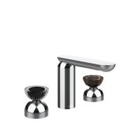 Смеситель для раковины Gessi Perle 74786 без донного клапана с вентилем-полусферой из муранского стекла Balloton и Battuto схема 6 Смеситель для раковины Gessi Perle 74786 без донного клапана с вентилем-полусферой из муранского стекла Balloton и Battuto схема 6