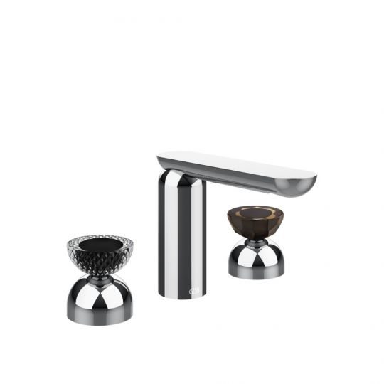 Смеситель для раковины Gessi Perle 74786 без донного клапана с вентилем-полусферой из муранского стекла Balloton и Battuto схема 6 Смеситель для раковины Gessi Perle 74786 без донного клапана с вентилем-полусферой из муранского стекла Balloton и Battuto схема 6