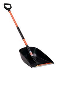 Лопата Narval  ‘i 360х460 мм , черенок алюминиевый окрашенный с накладкой.