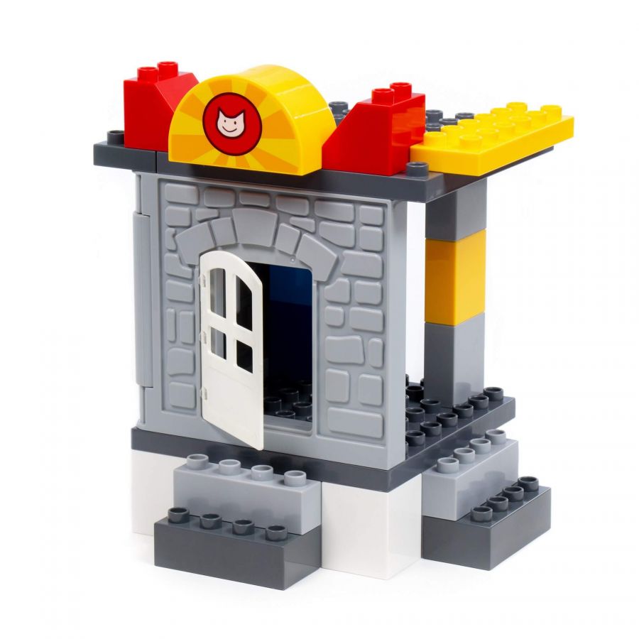 Конструктор "Макси" - "Три кота. Путешествие на поезде" (88 элементов) (в коробке)