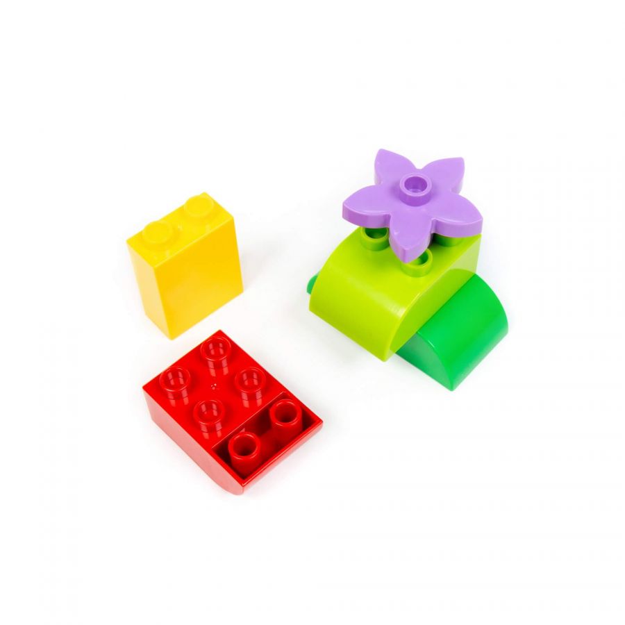 Конструктор "Макси" - "Три кота. Путешествие на поезде" (88 элементов) (в коробке)