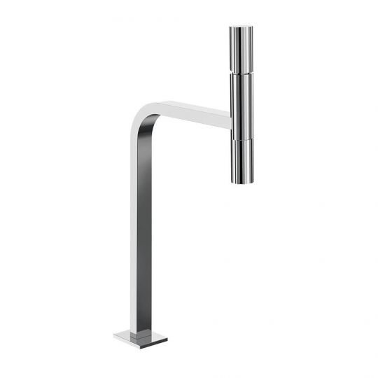 Смеситель для раковины однорычажный Gessi Incastri 75204 высота 46,1 см схема 7