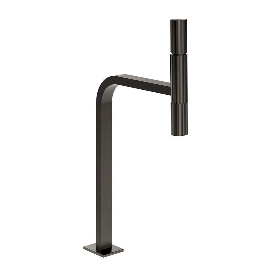 Смеситель для раковины Gessi Incastri 75253 с донным клапаном высота 46,1 см