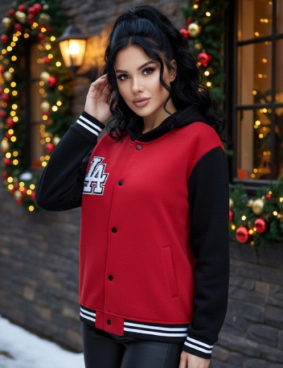 Бомбер теплый женский 51693