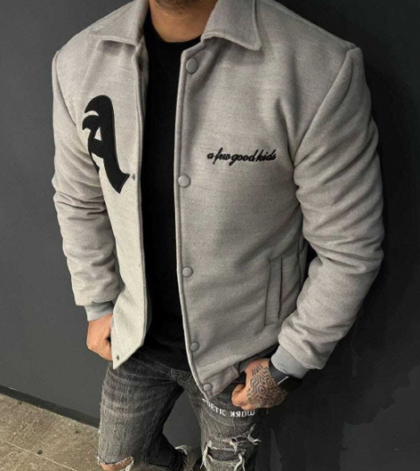 Бомбер теплый мужской 51697