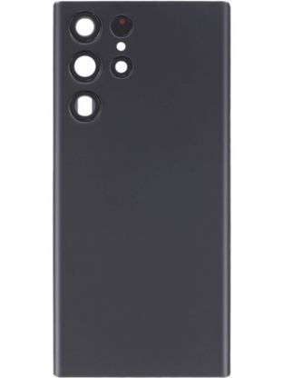Задняя крышка для Samsung Galaxy S22 Ultra (S908B, OEM) со стеклом камеры