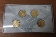 Австралия Набор 4 монеты 1 доллар "60 лет Королевскому монетному двору Австралии" 2025 год UNC