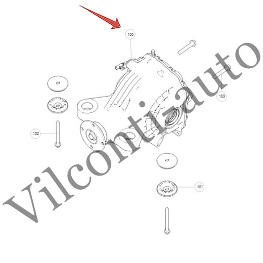 РЕДУКТОР ЗАДНЕГО МОСТА TANK 700 2402101XKL01A 100% ОРИГИНАЛ