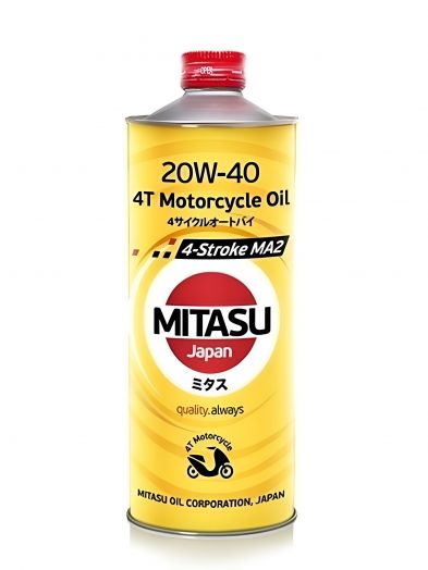 MITASU Racing 2T Motorcycle Synthetic Oil, 1л