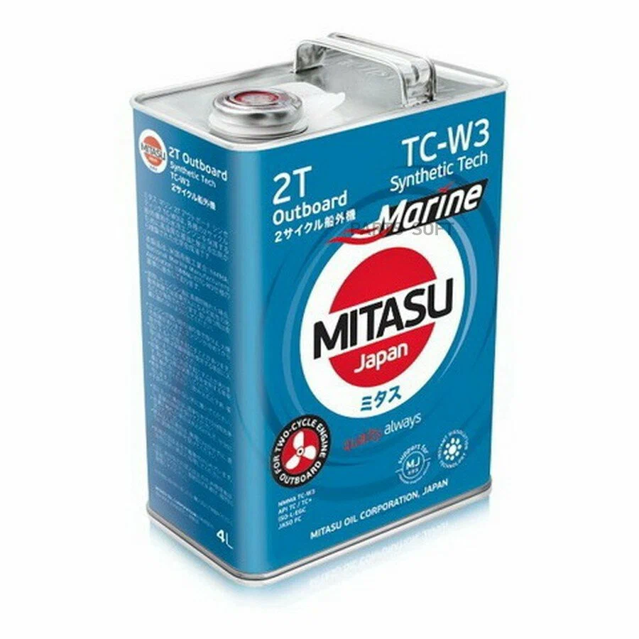 MITASU MARINE 2T Outboard Synthetic TC-W3, 4л