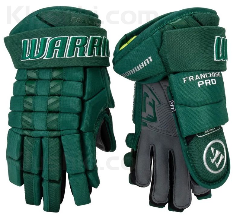 Перчатки юниорские Warrior Franchise PRO (Jr) зеленые 12"