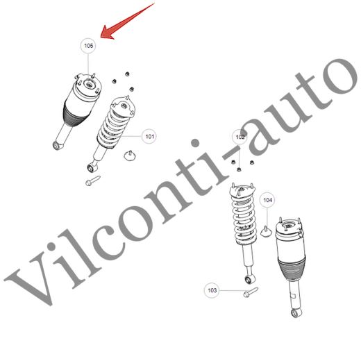 СТОЙКА АМОРТИЗАЦИОННАЯ ПЕРЕДНЯЯ L/R TANK 700 2905101XKF10A 100% ОРИГИНАЛ