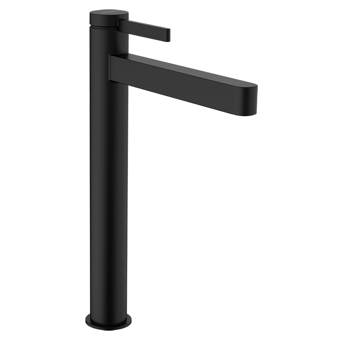 Изображение Смеситель для раковины Hansgrohe Finoris 76070670 высокий черный матовый