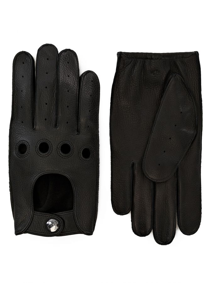 Перчатки мужские б/п OS899 black ELEGANZZA