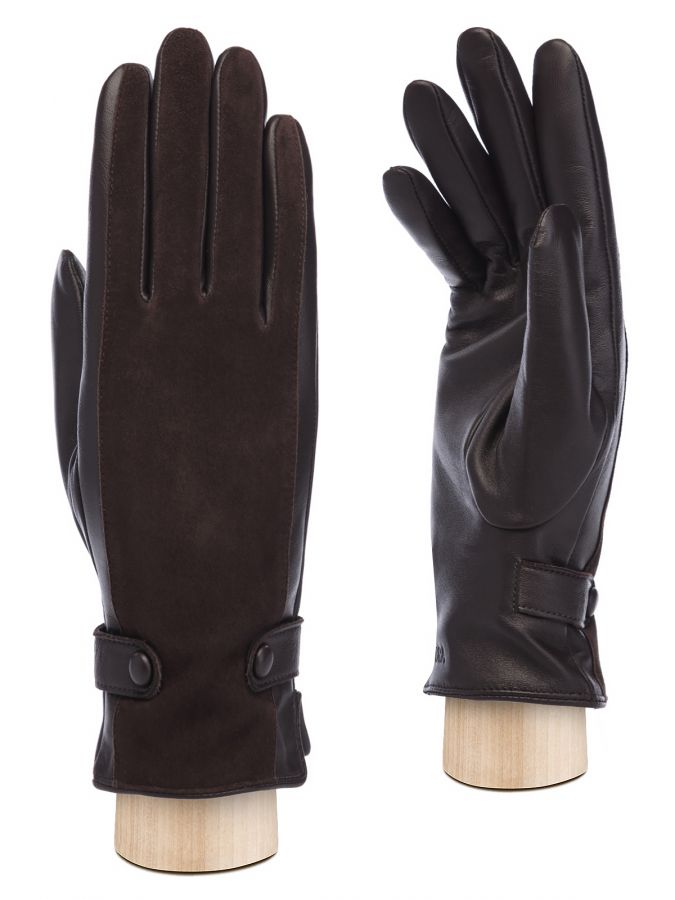 Перчатки жен п/ш LB-2419 d.brown LABBRA