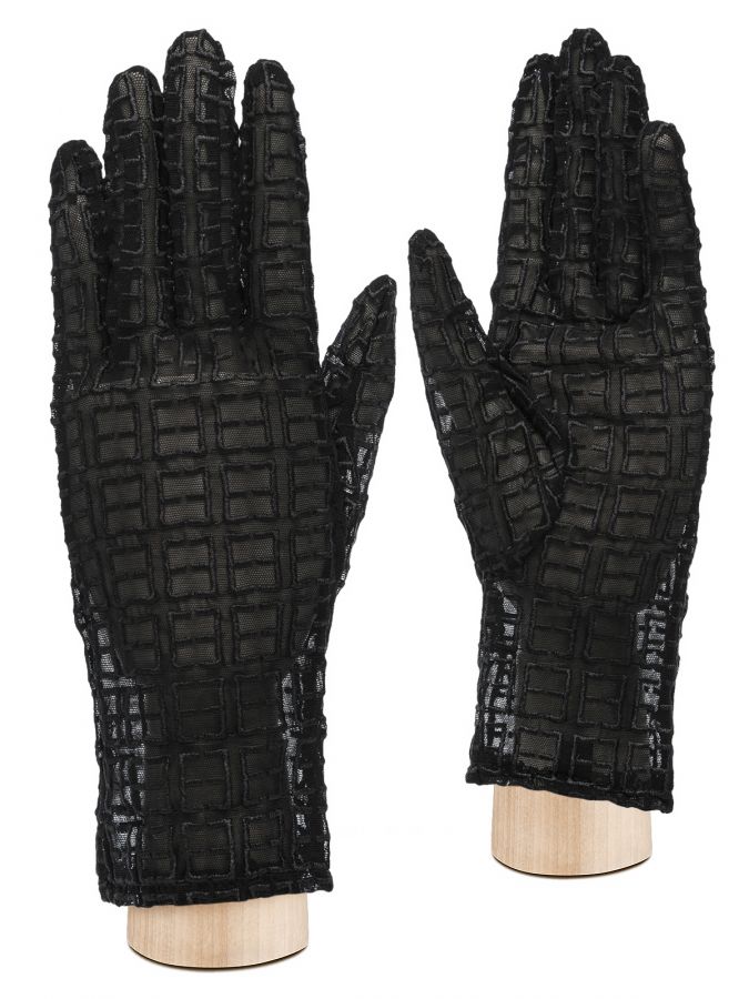 Перчатки женские б/п IS1007 black ELEGANZZA