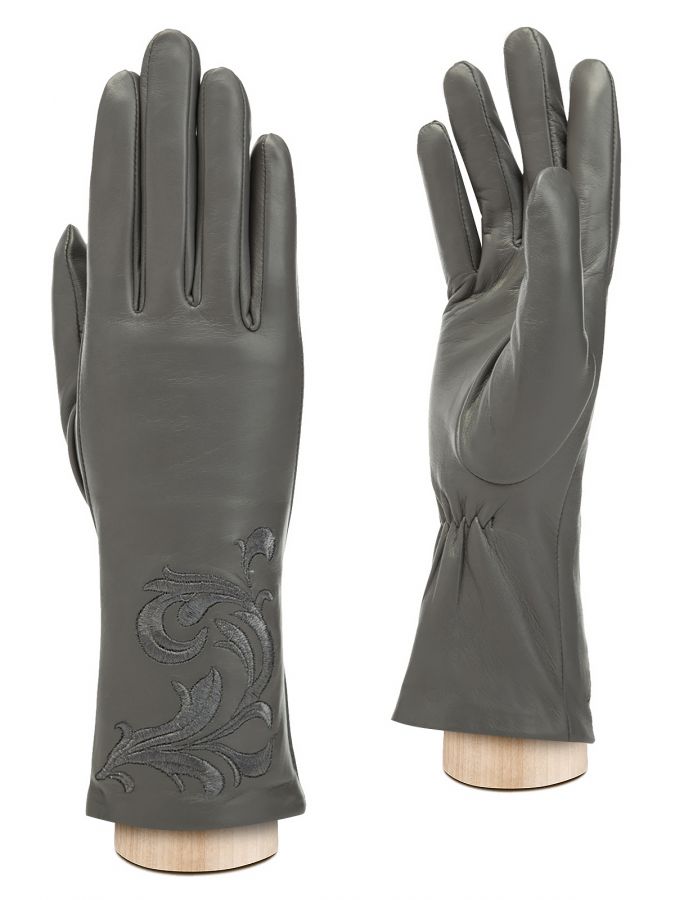 Перчатки женскиеские 100% ш IS994 grey ELEGANZZA