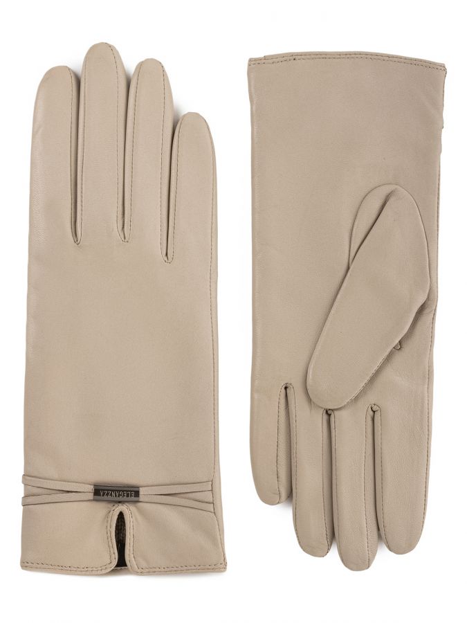 Перчатки женские 100% ш IS851 mocha mousse ELEGANZZA