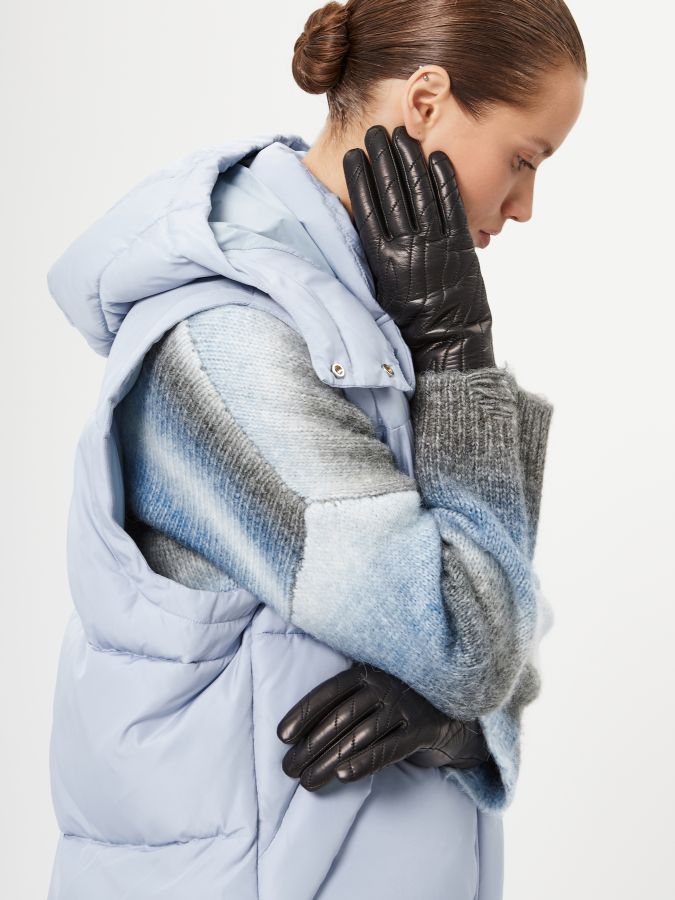 Перчатки женские ш+каш. IS02568 black ELEGANZZA