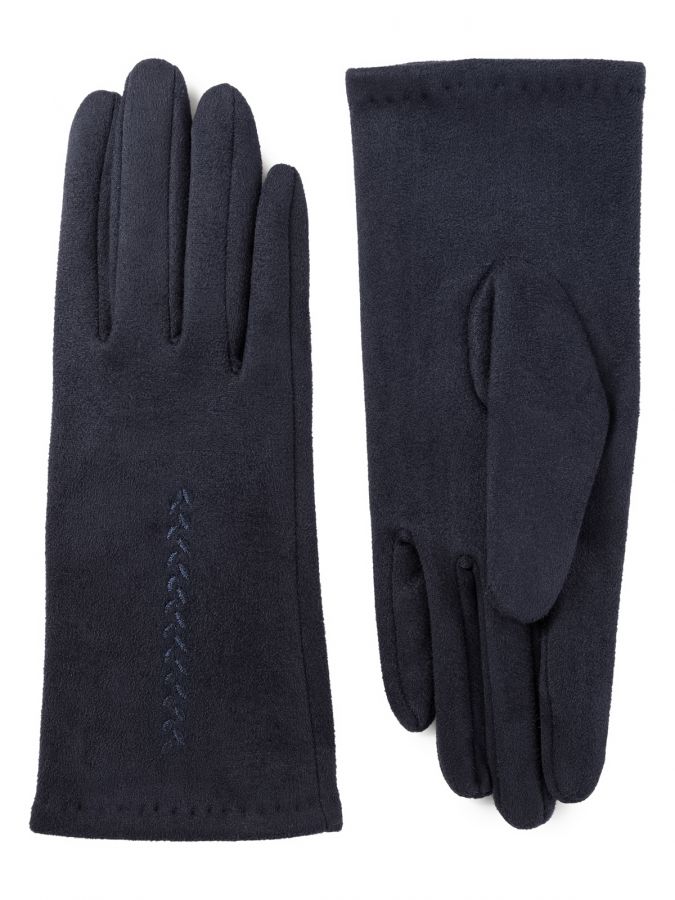 Перчатки жен флис LB-CP-140 navy LABBRA