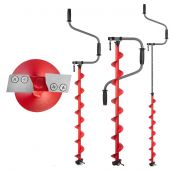 Ледобур BURAN 100R правое вращение, цельнотянутый шнек (LB-100R) Тонар