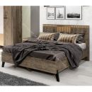 Кровать с ножками 1400 Ольга 3 Дуб коми