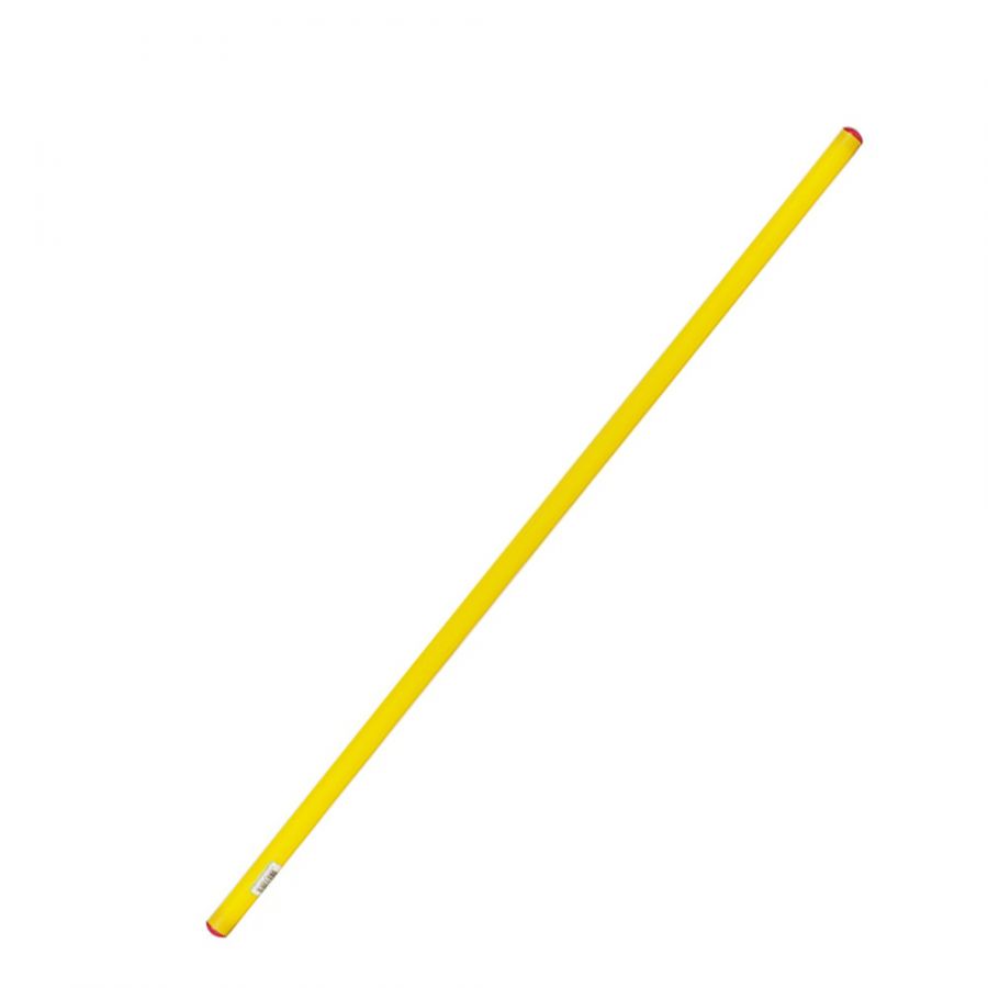Палка гимнастическая 106см (желтая)