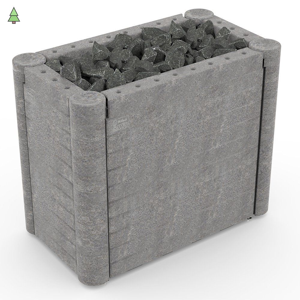 Электрическая печь SAWO SUPER NIMBUS NIM-180NS-P (18 кВт, облицовка – талькохлорит), выносной пульт (пульт и блок мощности докупаются отдельно)