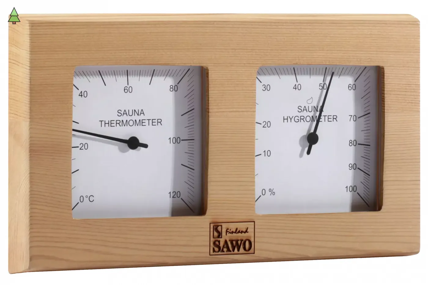 SAWO Термогигрометр квадратный 224-THD