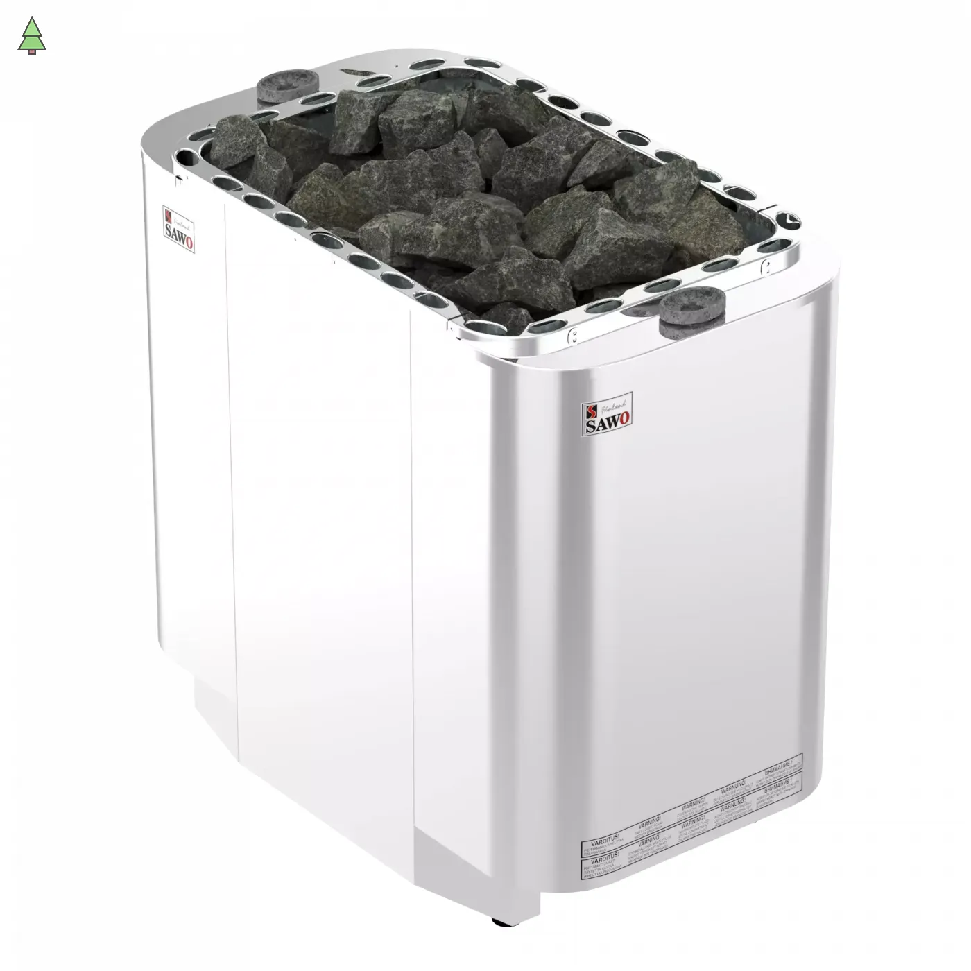 Электрическая печь SAWO SUPER SAVONIA COMBI SAVC-180NS-Z (18 кВт, с парогенератором,внутри оцинковка, снаружи нержавейка), выносной пульт (пульт и блок мощности докупаются отдельно)