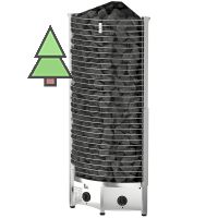 Электрическая печь SAWO TOWER TH6-90NB-CNR-P (9 кВт, встроенный пульт, угловая)