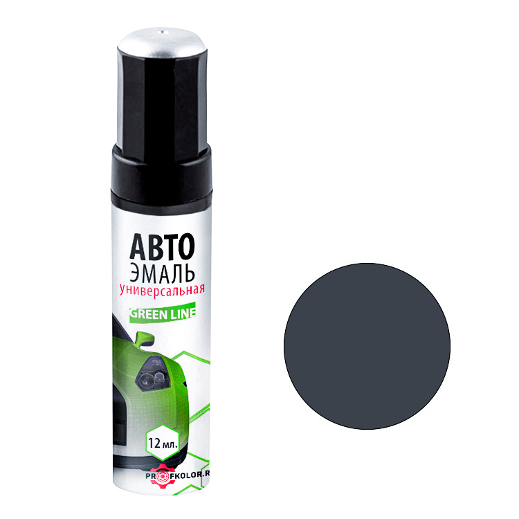 Карандаш с кисточкой для подкраски сколов на Chery A1,Chery. Цвет Black Iron. Код цвета: IG01