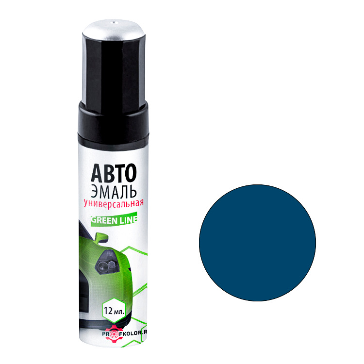 Карандаш с кисточкой для подкраски сколов на Chery Qq. Цвет Blue Sea Blue. Код цвета: 5007