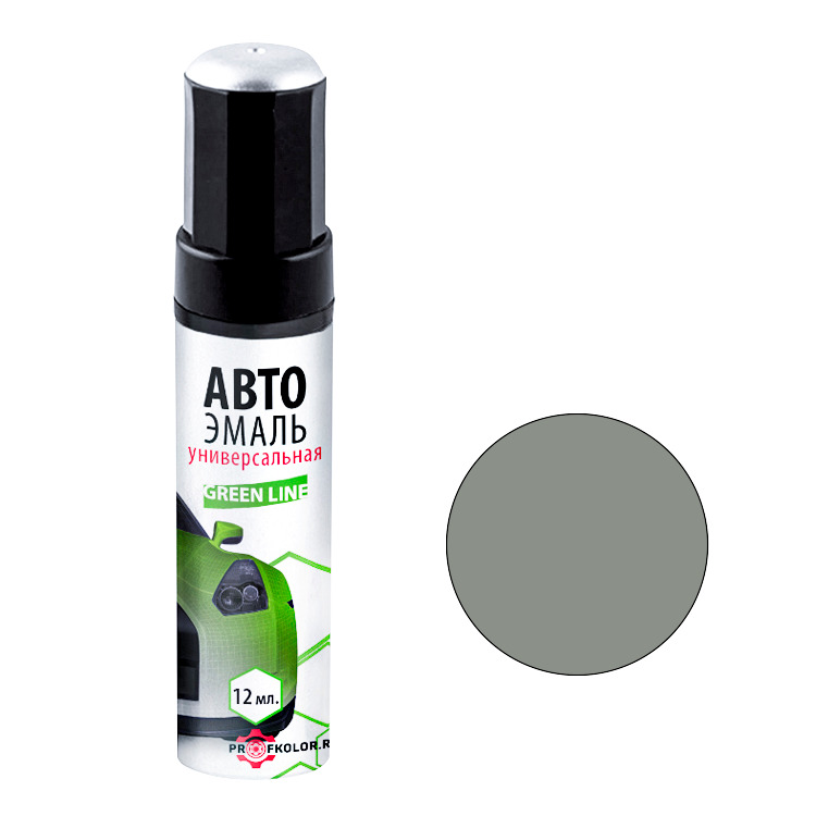 Карандаш с кисточкой для подкраски сколов на Geely Auto Geely. Цвет Hydrogen Green. Код цвета: Hydrogen Green