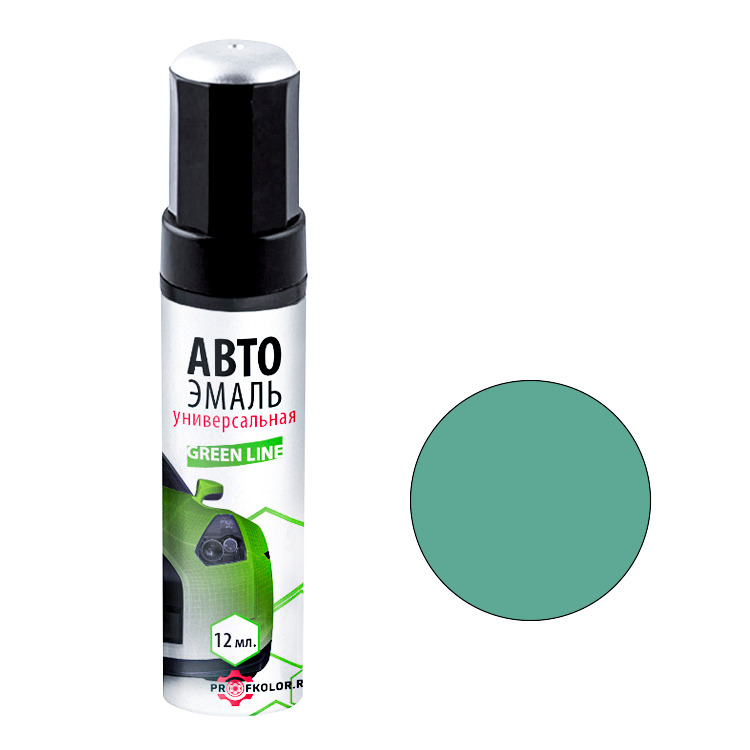 Карандаш с кисточкой для подкраски сколов на Great Wall. Цвет Focal Green Cloth. Код цвета: Don`t Give a Damn Green