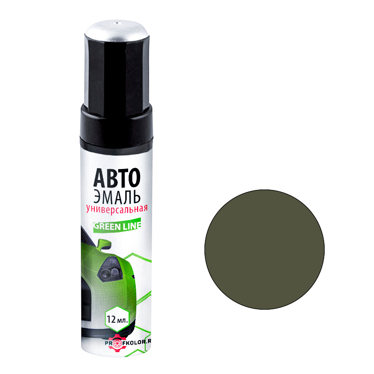 Карандаш с кисточкой для подкраски сколов на Gac Trumpchi Gac. Цвет Highlight Fighter Green. Код цвета: B75