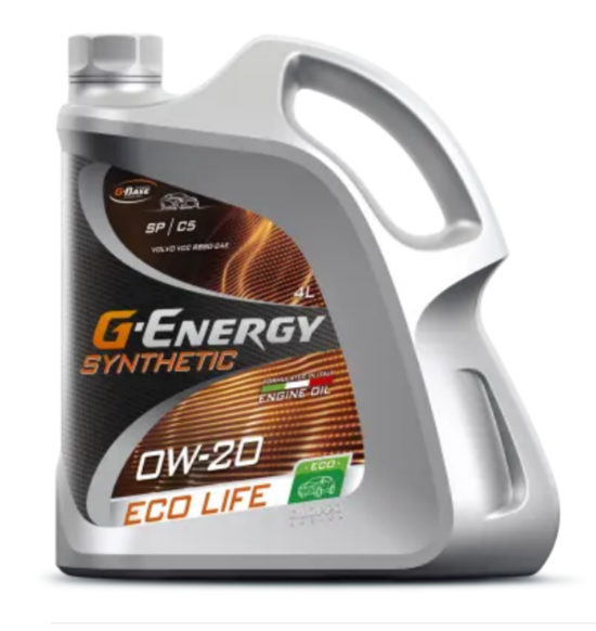 G-Energy Synthetic Eco Life 0W-20, 4л