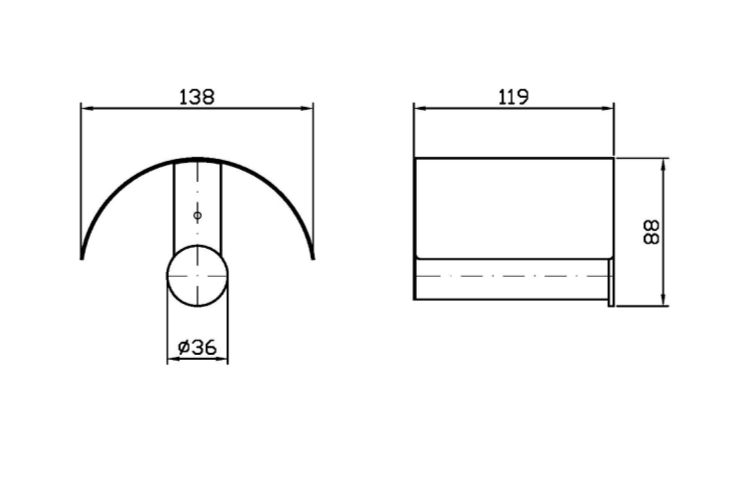 Держатель для туалетной бумаги Zucchetti Isy22 ZAF131 ФОТО