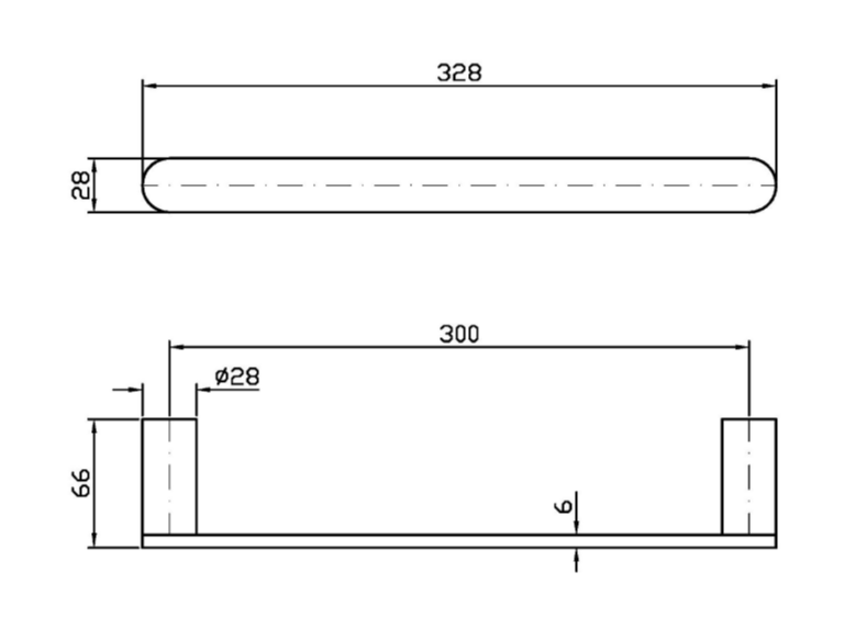 Полотенцедержатель Zucchetti Isy22 ZAF120 30 см ФОТО