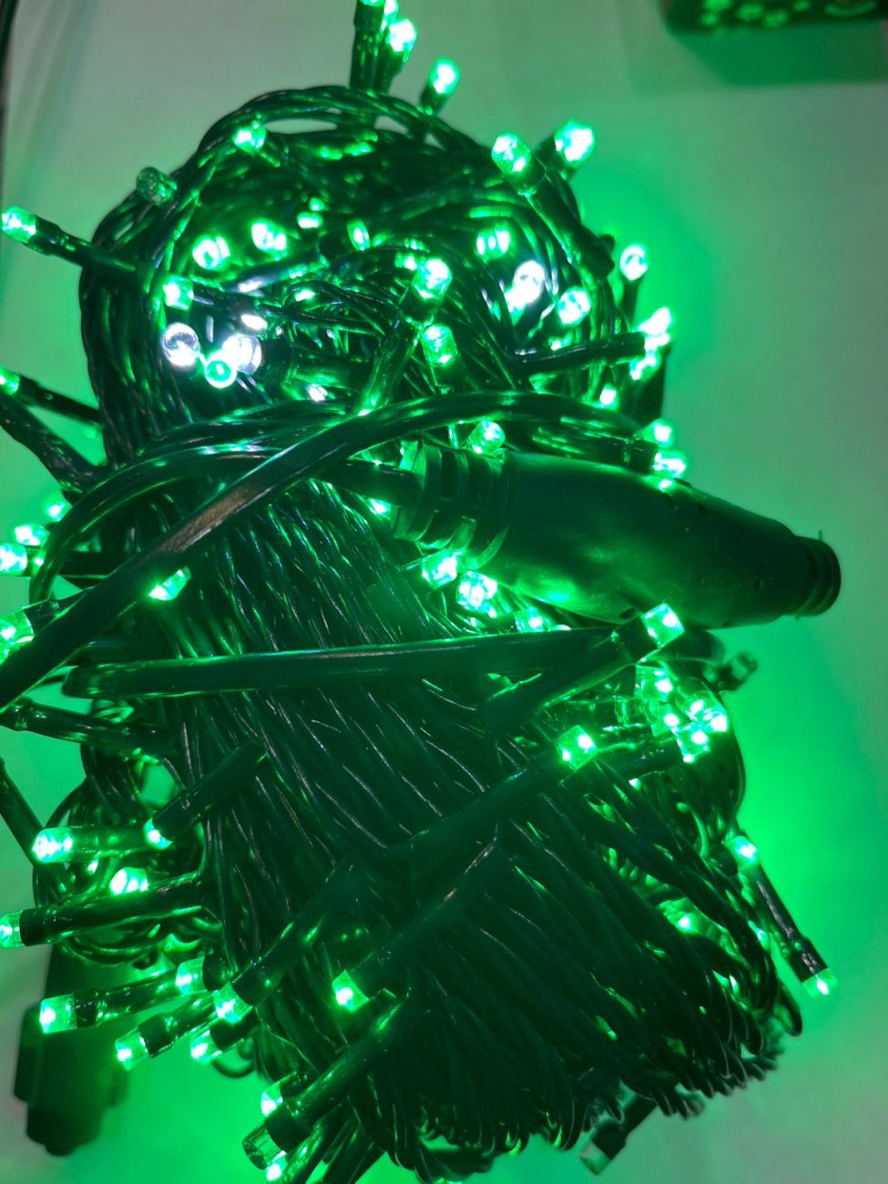 гирлянда уличная 40м зеленая