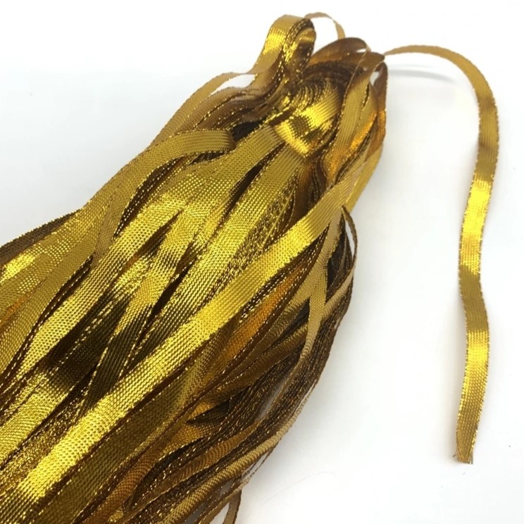 Лента с люрексом Парча Ideal Античное Золото Разной ширины (ТВ-ЛЮР АНТ.ЗОЛ)