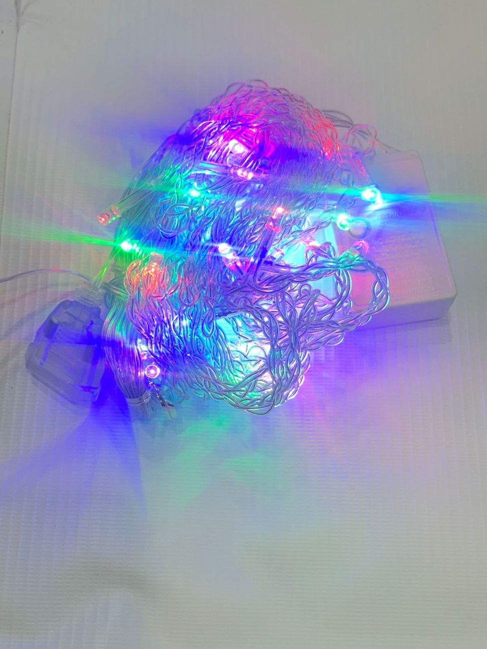 гирлянда штора 1.5х1.5 цветная