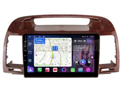 Магнитола Toyota Camry XV30 2001-2006, рамка дерево, Farcar, S500 (FC-BM3020MW)