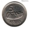 Фиджи 5 центов 1982