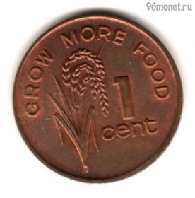 Фиджи 1 цент 1982 ФАО